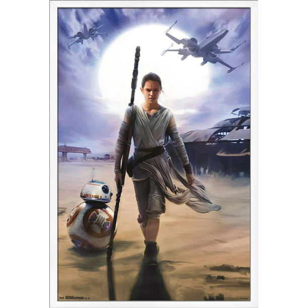 Star Wars The Force Awakens BB8 Movie Poster 24x36 inch